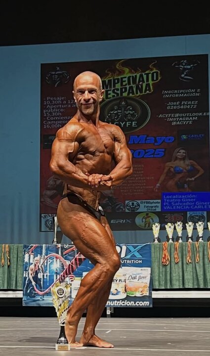 Freddy Lorenzo - doble campeón de España de culturismo