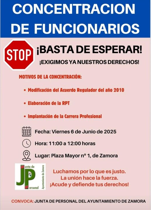 Concentración de funcionarios