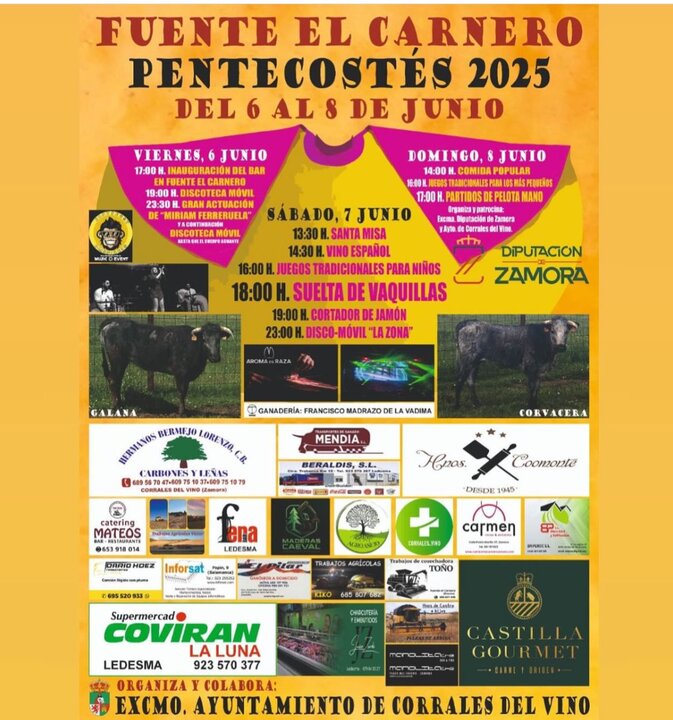 cartel Fuente el Carnero