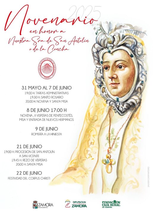 novenario en honor a Nuestra Señora de San Antolín o de la Concha