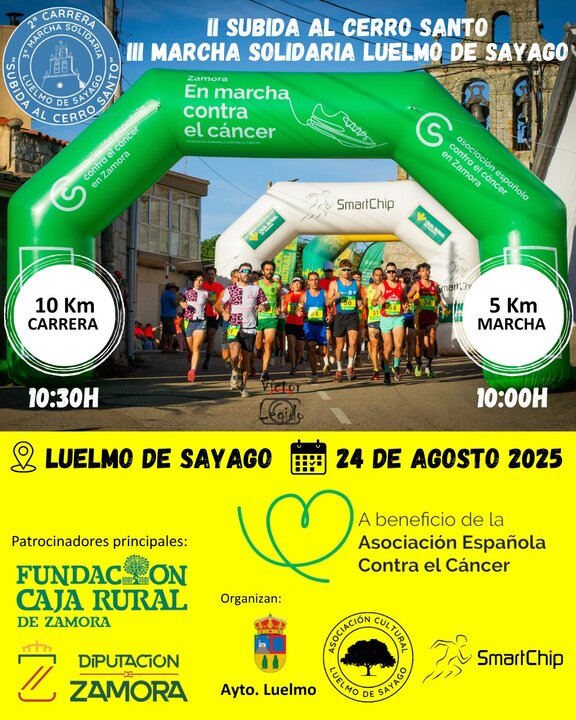 Luelmo de Sayago, Subida al Cerro Santo