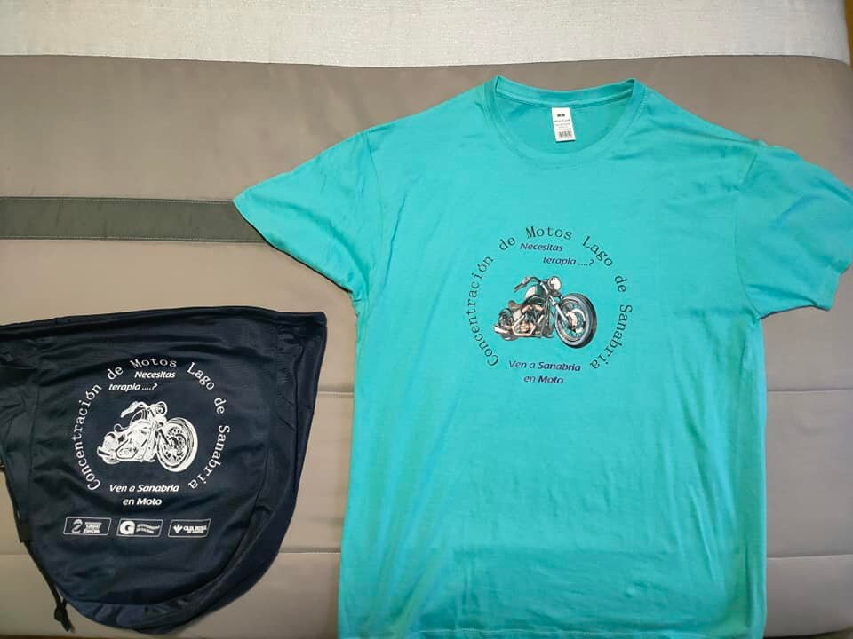 XXXI Concentración Motos Sanabria - Camiseta y Portacascos