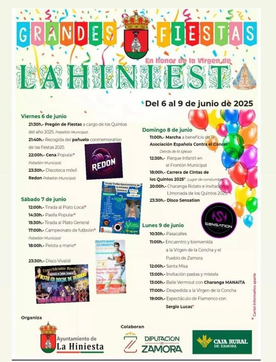 Cartel Fiestas, La Hiniesta