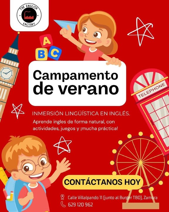 Campamento bilingüe en Zamora