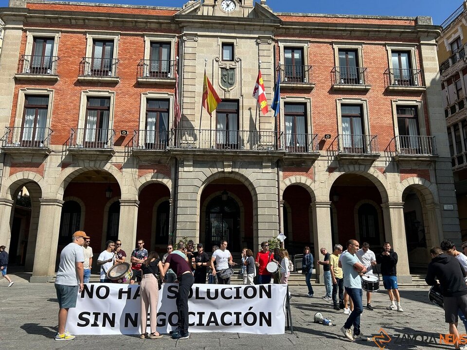 Manifestación funcionarios Zamora_3