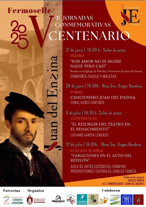 Cartel de las II Jornadas Juan del Enzina