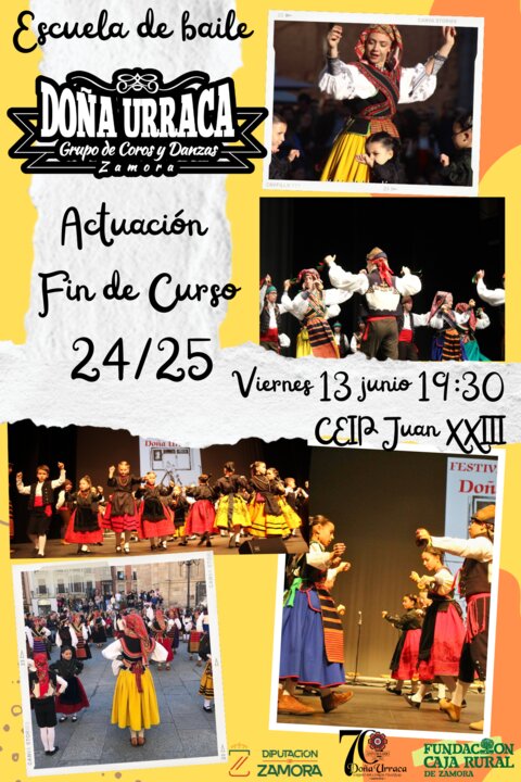 Fin de curso Escuela de Baile Doña Urraca