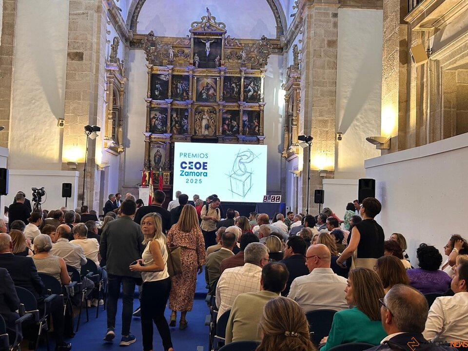 gala del Empresario del Año 2025 de CEOE Zamora