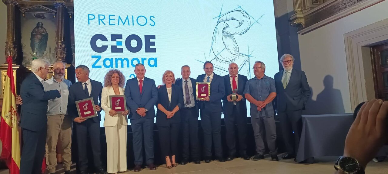 gala del Empresario del Año 2025 de CEOE Zamora