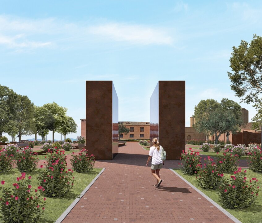 Planos proyecto de los Paseos de la Mota