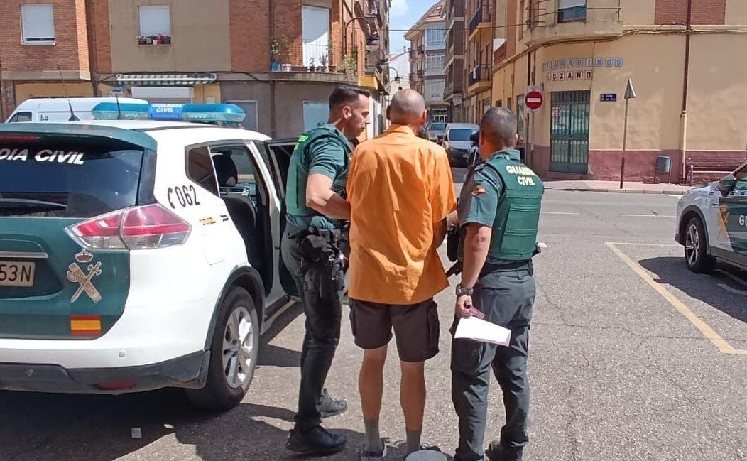 hombre detenido en Benavente