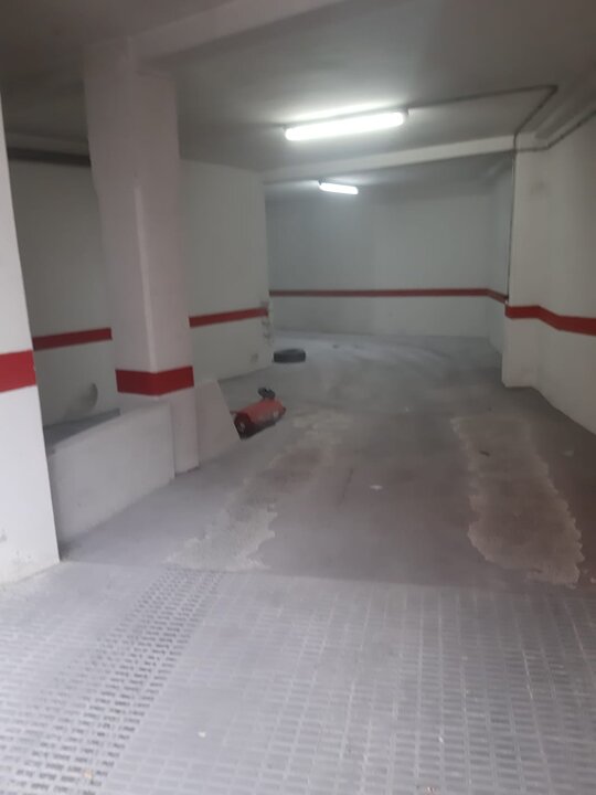 Vandalismo en un garaje Noche de las hogueras