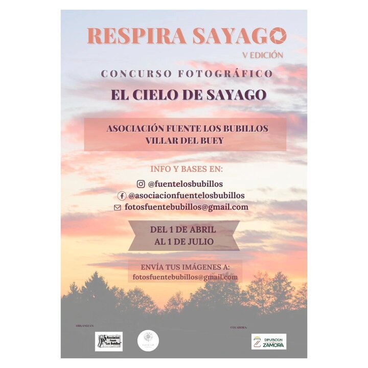 Cartel concurso 'Respira Sayago'