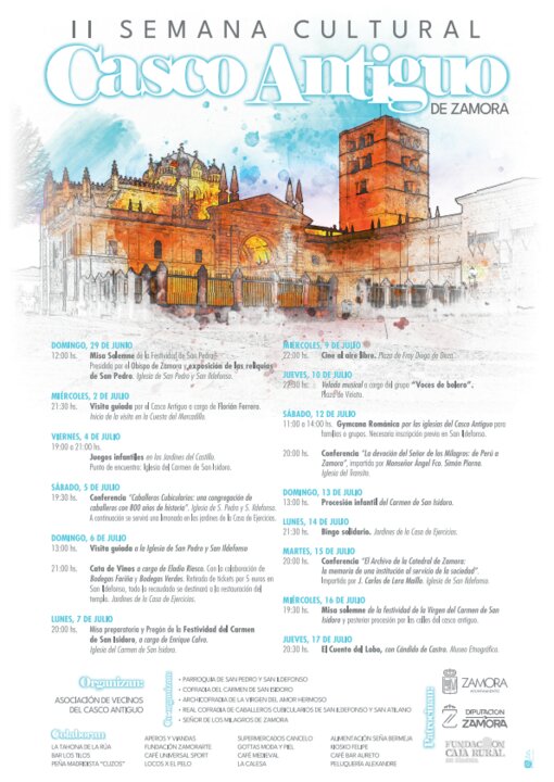 CARTEL II Semana Cultural del Casco Antiguo