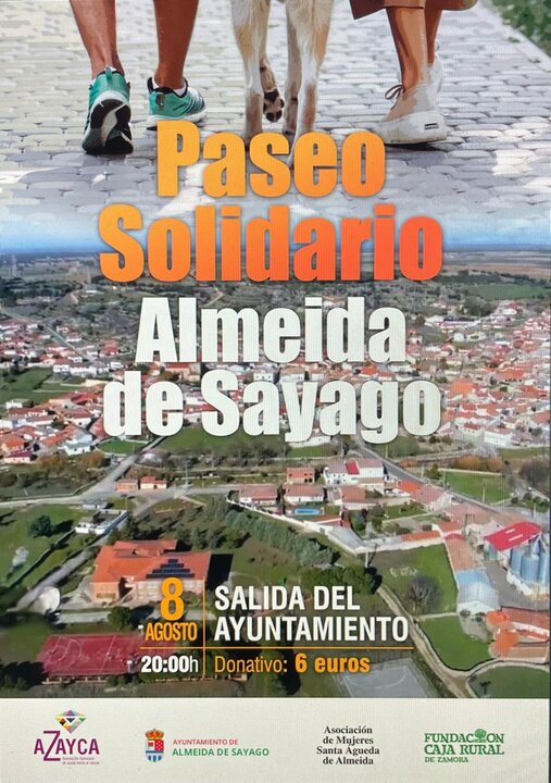 Paseo solidario Almedida de Sayago