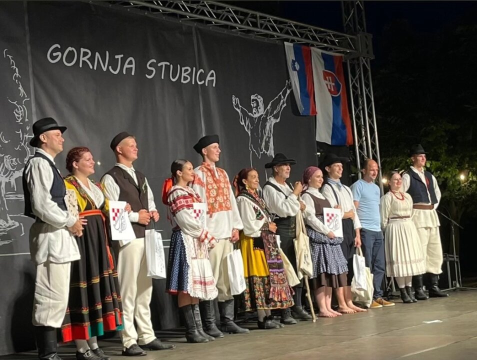 Bajo Duero participa en un festival internacinal de folklore en Croacia - Imgen de redes sociales
