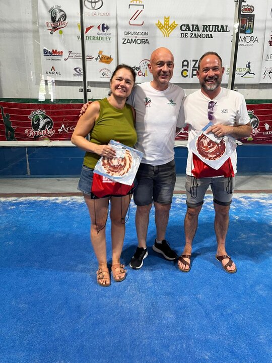 Open X Aniversario del Viriato Pádel Club , Campeones Mixto