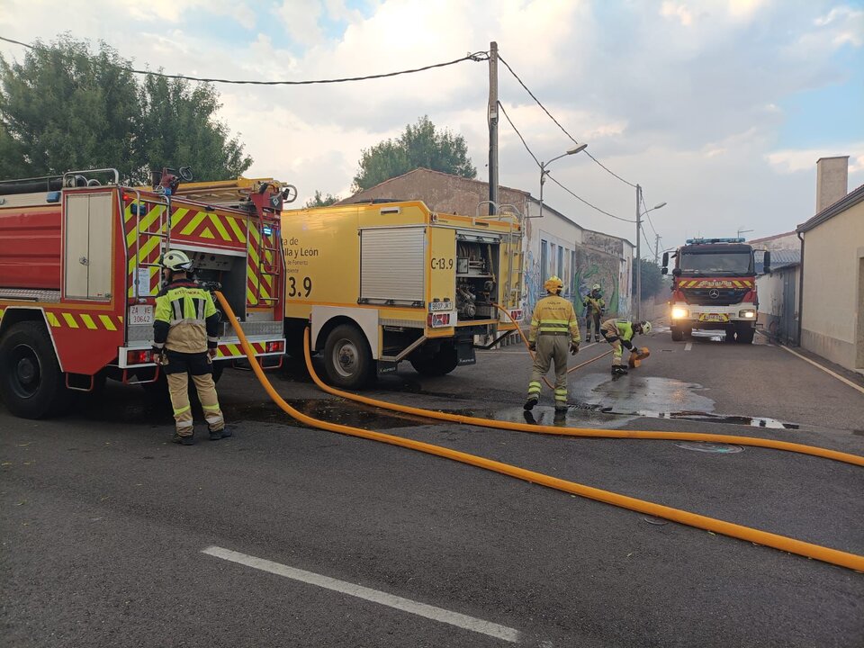 Incendio, Zamora
