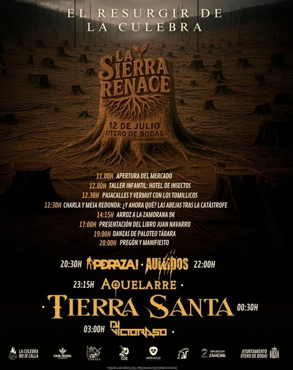 cartel festival La Sierra Renace
