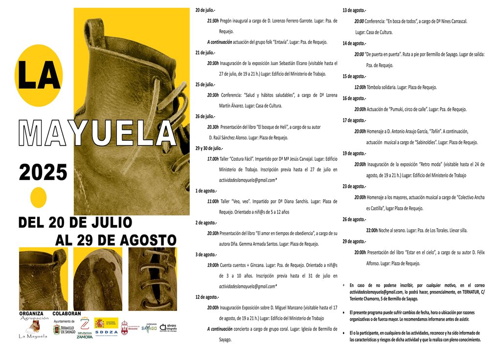 Bermillo de Sayago, La Mayuela 2025