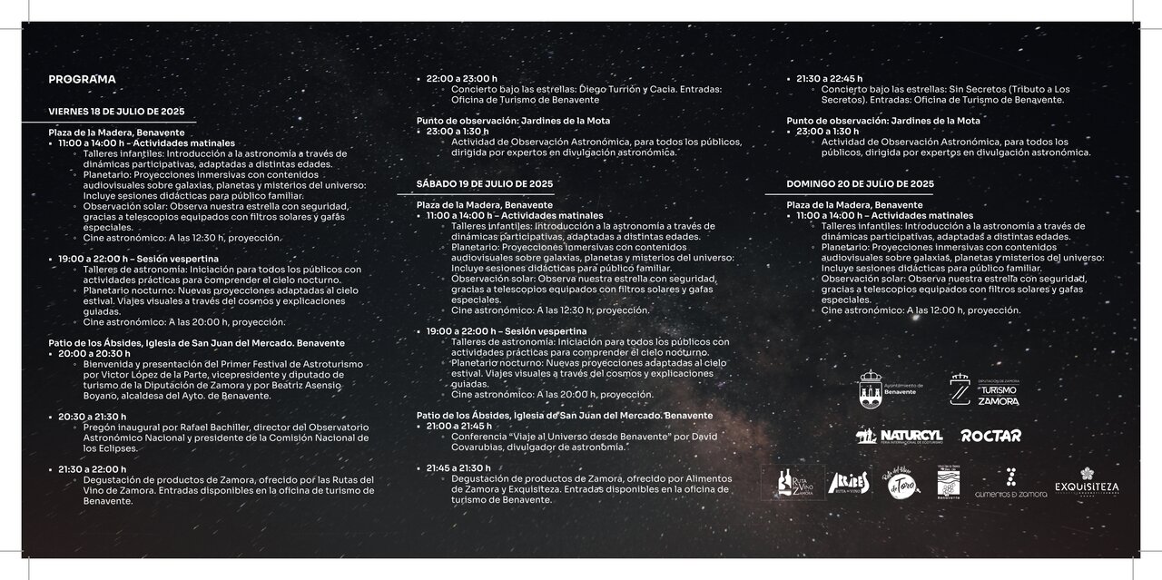 Benavente, Festival de Astro Turismo