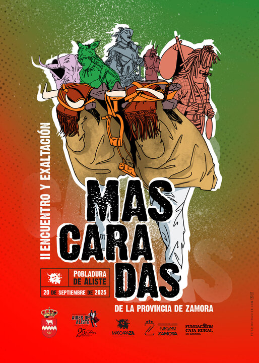 cartel II Encuentro de Mascaradas