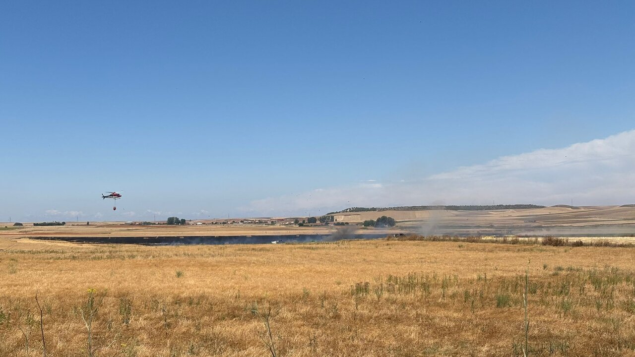 Incendio en Monfarracinos