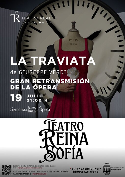 La Traviata de Verdi en el Teatro Reina Sofía de Benavente