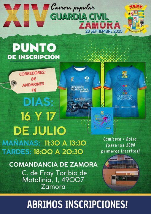 XIV Carrera de la Guardia Civil de Zamora
