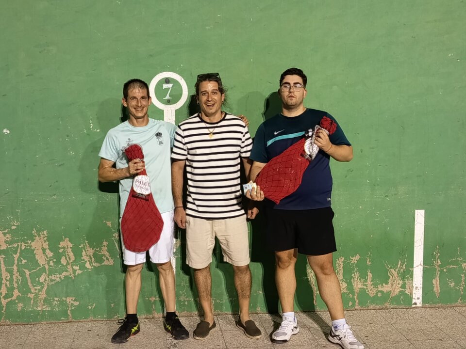 Campeones del Torneo de Frontenis de Cubillos del Pan