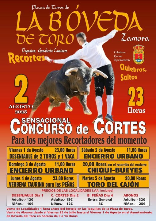 Festejos taurinos La Bóveda de Toro