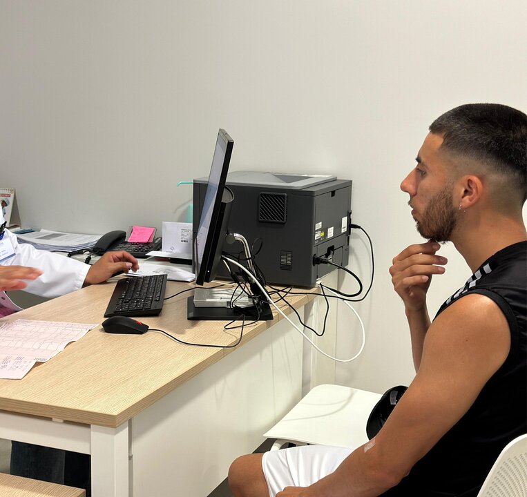 Reconocimiento médico Zamora CF