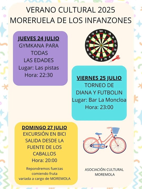 Verano Cultural Moreruela de los Infanzones