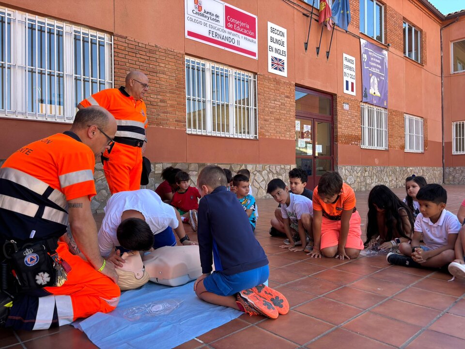 Programa Conciliamos - Protección Civil en Benavente - Imagen de redes sociales
