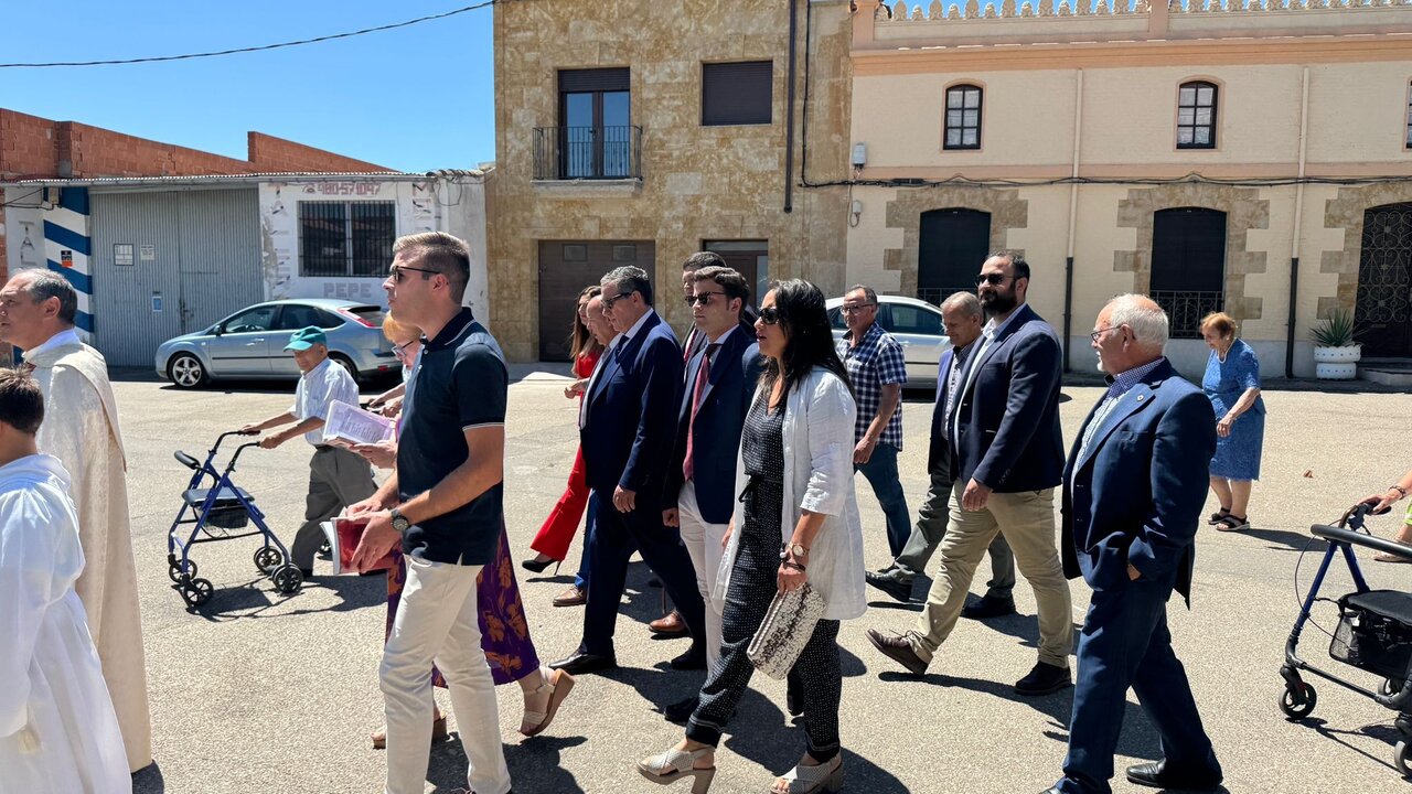 Procesión en honor a Santa María Magdalena en Moraleja del Vino - Imagen de redes sociales