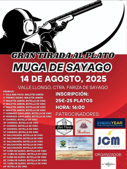Gran Tirada al Plato Muga de Sayago