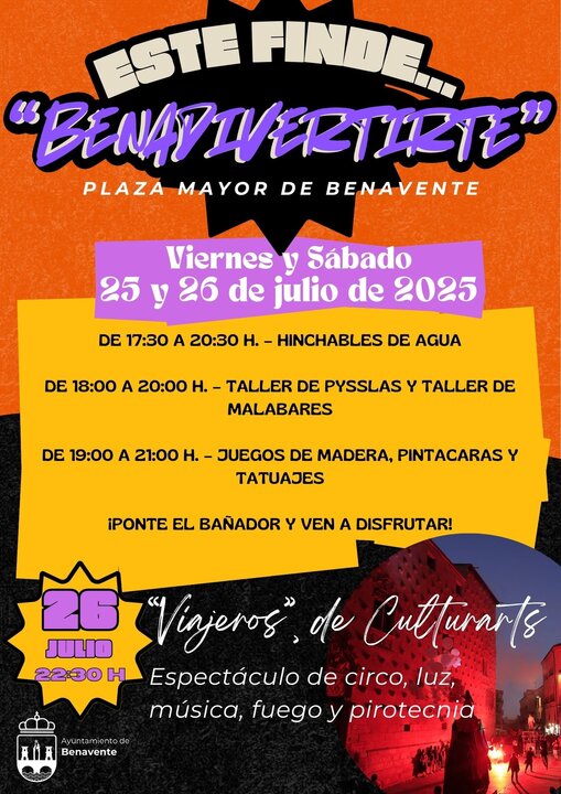 Benadivertirte en Benavente