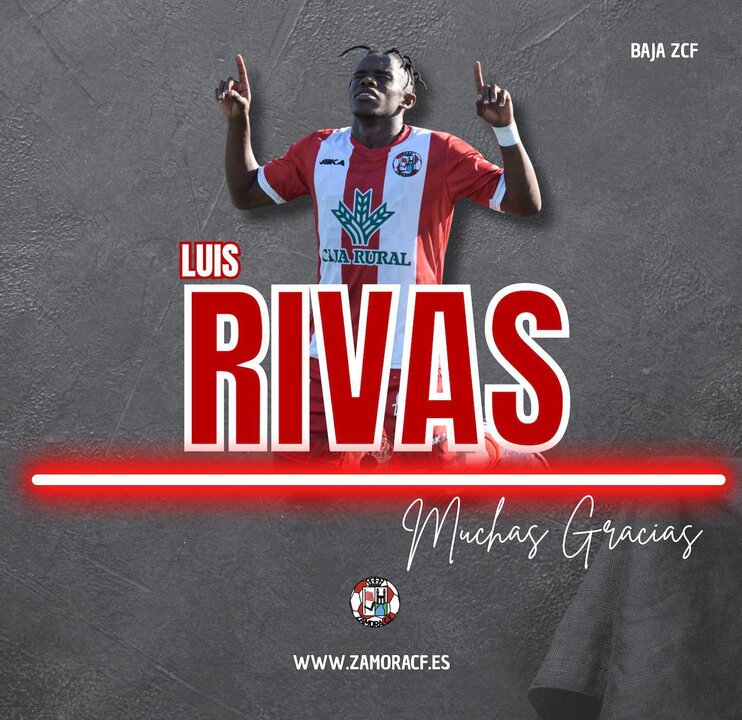 Luis Rivas abandona el Zamora, traspaso Antequera CF