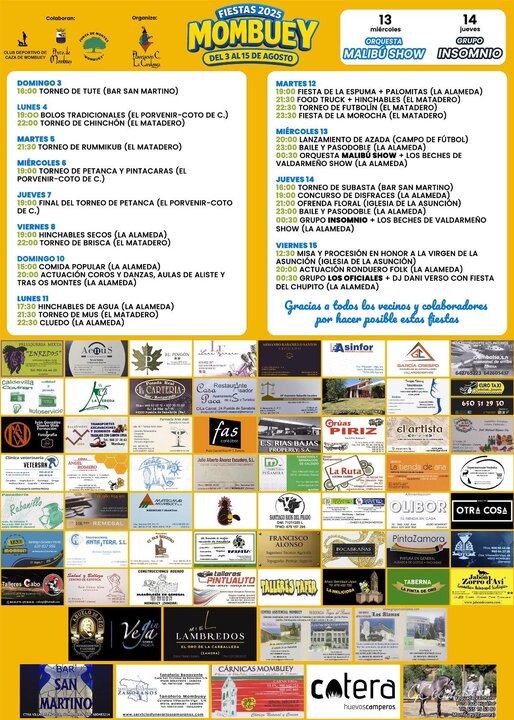 Mombuey Fiestas
