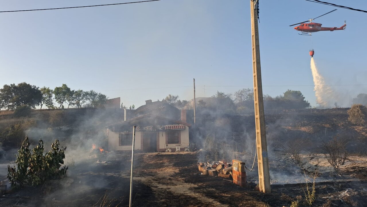 Incendio en Santa Marta de Tera_2