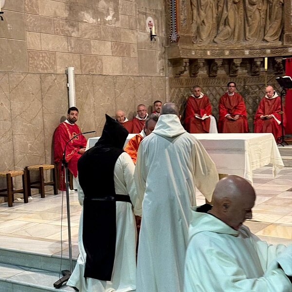 Fray Pablo María Colmenar, de Benavente, realiza su Profesión Solemne como monje cisterciense