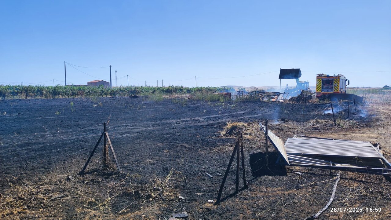 incendio agrícola en Casaseca de las Chanas (5)