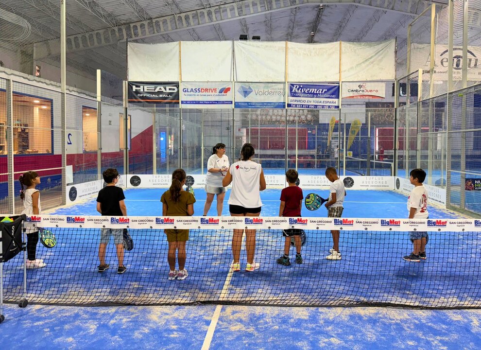 Pádel Programa Éxito Escolar Cruz Roja Zamora (1)