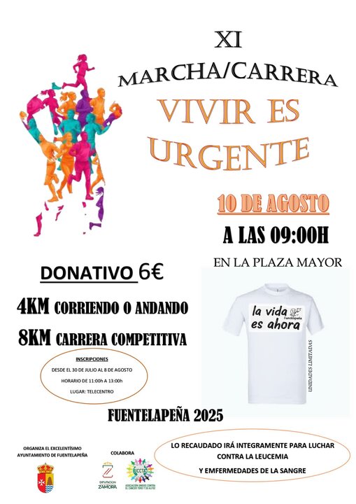 Marcha solidaria Fuentelapeña