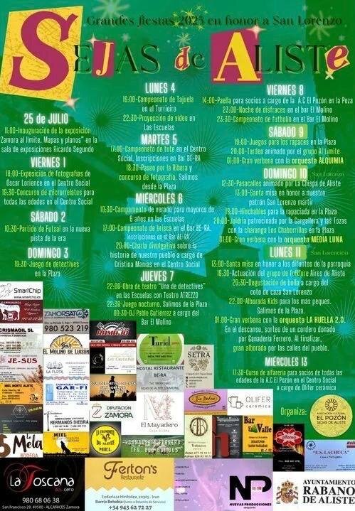 Fiestas sejas de Aliste