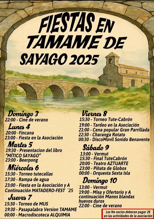 Tamames de Sayago Fiestas