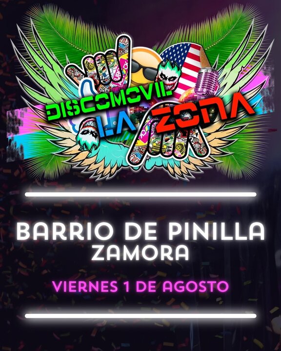 fiestas del barrio de Pinilla, La Zona