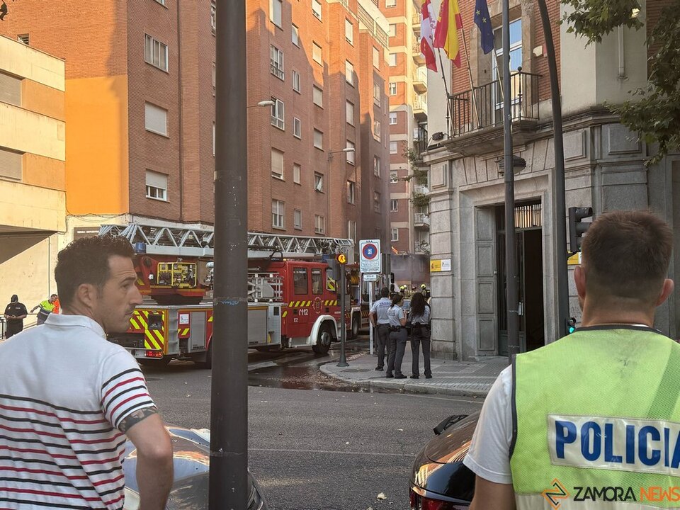 Explosión en el centro de Zamora_2