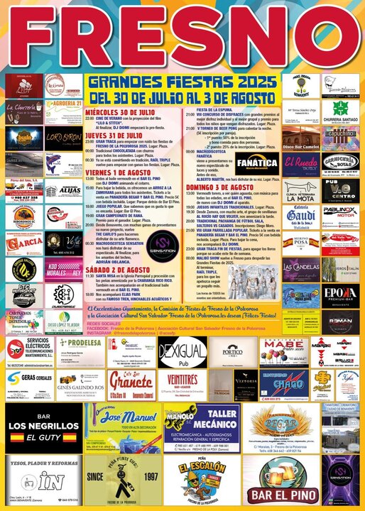 Fresno de la Polvorosa fiestas