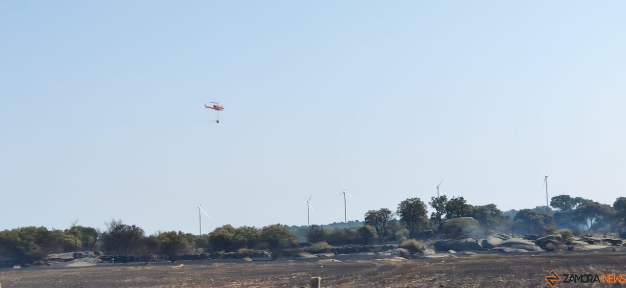 Fuego en Ricobayo Villaflor
